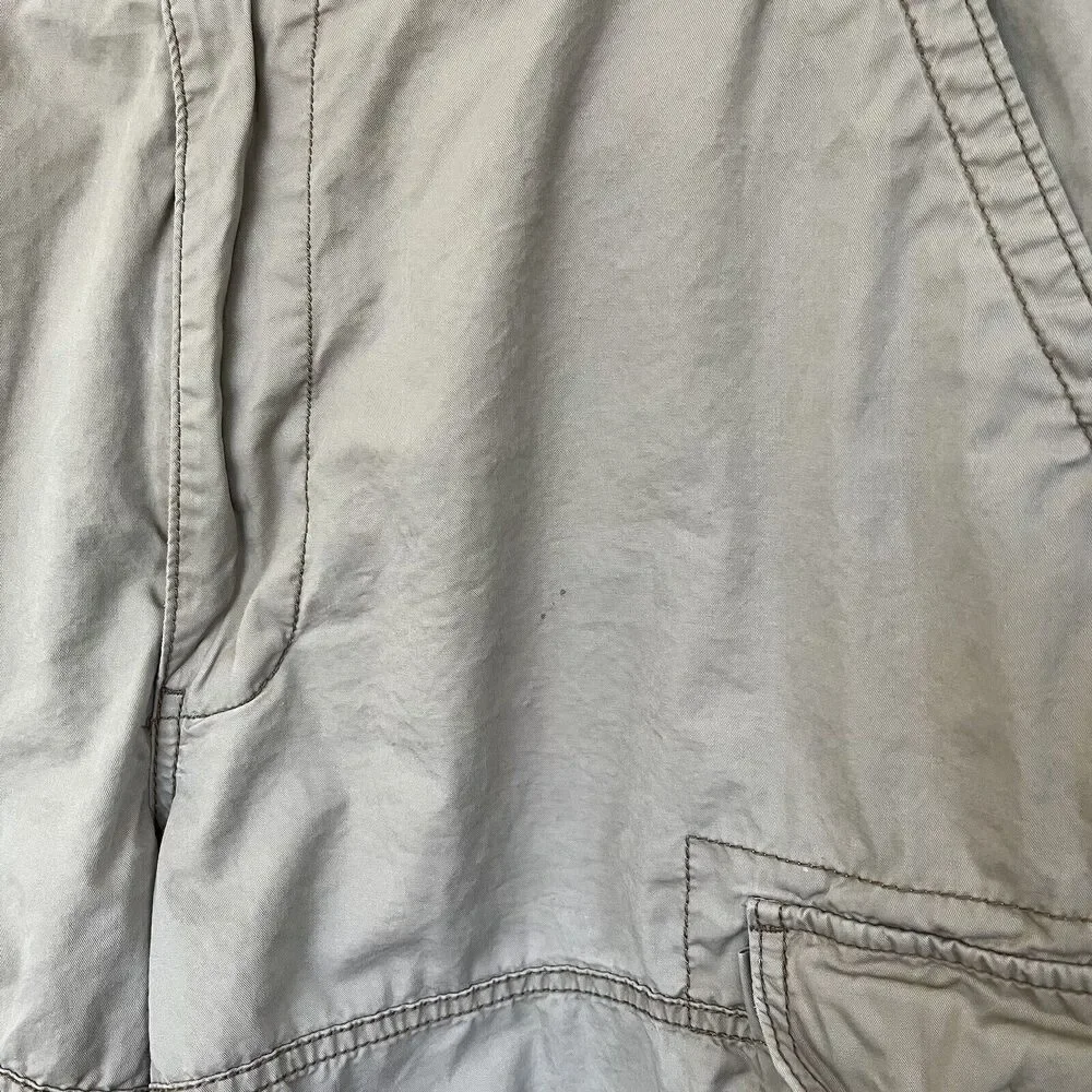 Polo Jeans Co Ralph Lauren Cargo Shorts Mens‎ 36 Khaki TDMK Service 55-TWR
